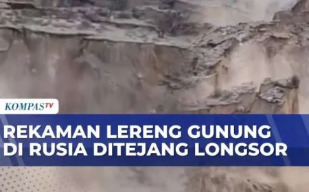 Hujan Lebat Picu Longsor di Lereng Gunung Dagestan, Rusia: Dampak dan Penanganan