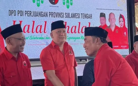 Matindas J Rumambi Tegaskan Halal bi Halal Jadi Momen Pererat Tali Perjuangan Kader Partai