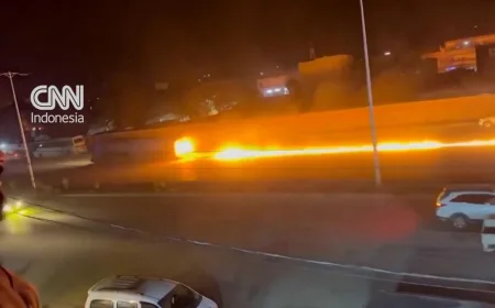 Truk Tangki Terbakar di Suriah: Jejak Api Panjang dan 7 Korban Luka