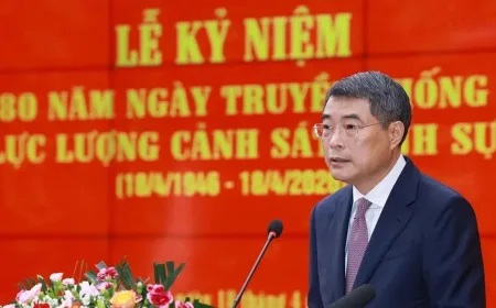 Perdana Menteri Le Minh Hung Tegaskan Polisi Kriminal Jadi Simbol Kepercayaan Rakyat