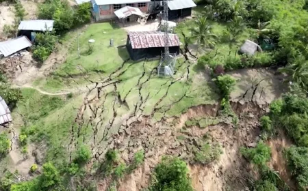 Longsor di Peru Utara Hancurkan Pemukiman, 172 Warga Terpaksa Mengungsi