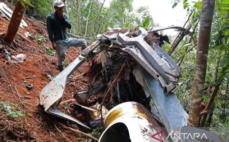 Malaysia Konfirmasi Warganya Meninggal dalam Kecelakaan Helikopter di Kalbar