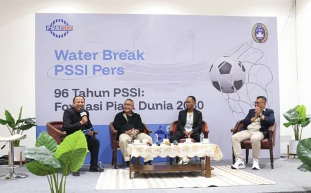Jelang HUT PSSI ke-96, Forum Water Break Tegaskan Target Realistis Menuju Piala Dunia 2030