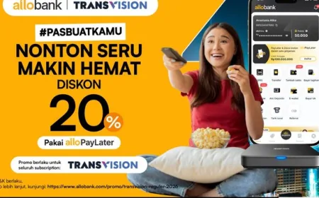 Nonton TV Berlangganan Makin Hemat dengan Diskon 20% Pakai Allo Paylater