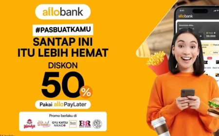 Diskon 50% Jajan di Baskin Robbins dan Wendys Pakai Allo Paylater, Buruan!
