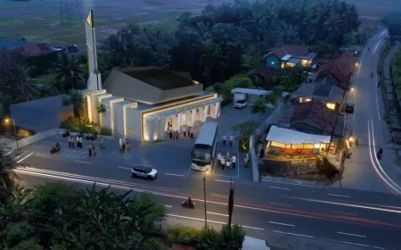 Masjid Hj Anis Syarifah di Lokasi Kecelakaan Istri Bos HS Jadi Amal Jariyah