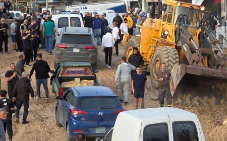 Warga Lebanon Kembali Pulang Lewat Jalur Darurat Qasmiyeh Usai Gencatan Senjata