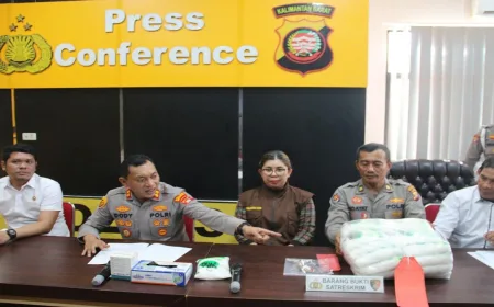 Polres Singkawang Ungkap 6 Kasus Kriminal, Pelaku Curanmor Ditangkap Kembali