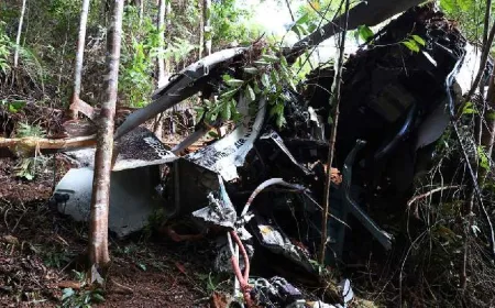 KNKT Mulai Investigasi Jatuhnya Helikopter PK-CFX di Sekadau Kalbar
