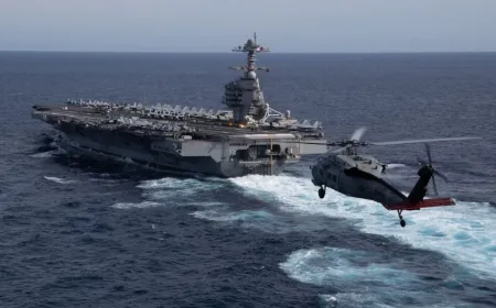 3 Kapal Induk AS Siap Kepung Iran, Termasuk USS Gerald R Ford Terbesar Dunia