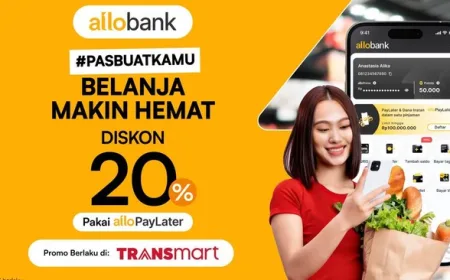 Belanja Hemat di Transmart dengan Allo Paylater, Diskon 20% dan Cashback 5%