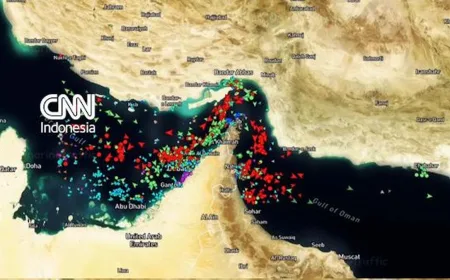 Penutupan Selat Hormuz oleh Iran Picu Kapal Mondar-mandir, Ini Faktanya