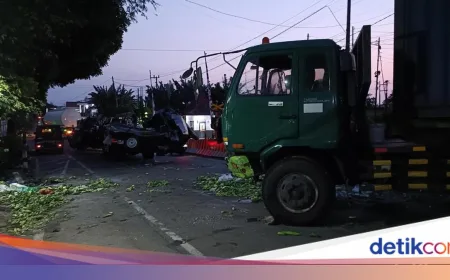 Truk Rem Blong Picu Kecelakaan Maut di Probolinggo, 4 Orang Tewas