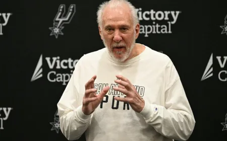 Gregg Popovich Beri Motivasi Kunci Spurs Menjelang Playoff NBA 2026