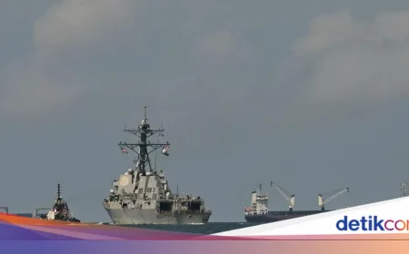 TNI AL Tegaskan Kapal Perang AS Melintas di Selat Malaka untuk Transit Sah