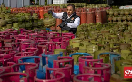 Harga LPG 12 Kg Naik Jadi Rp228 Ribu, Kenaikan Pertama Sejak 2023