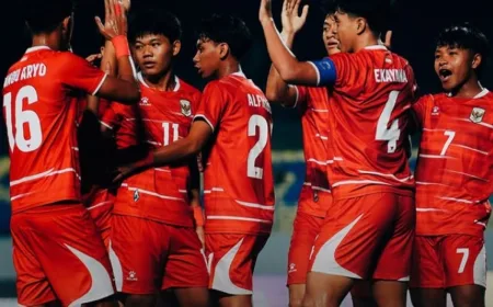 Line Up Timnas Indonesia U-17 vs Vietnam U-17 Piala AFF 2026: Mierza Starter, Kejar Semifinal
