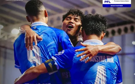 Hasil Pro Futsal League 2025-2026: Black Steel FC Menang Telak 5-1 atas Unggul FC