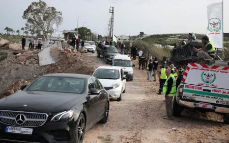 Israel Pasang Garis Kuning di Lebanon Selatan, Ancaman Pelanggaran Gencatan Senjata