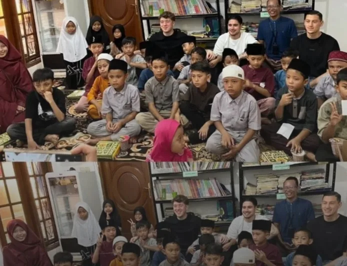 Jay Idzes, Kevin Diks, dan Ole Romeny Kunjungi Panti Asuhan Sebelum Terbang ke Eropa