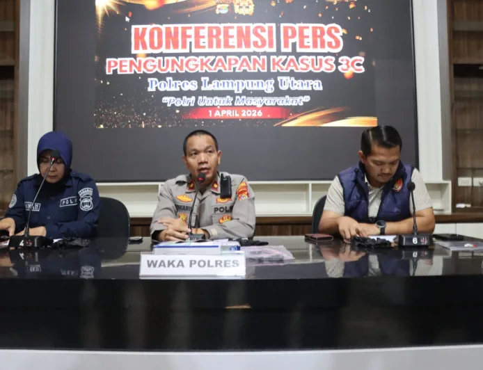 Polres Lampung Utara Tangkap 5 Pelaku Curanmor dan Pembobol Rumah, Bukti Keamanan Ditingkatkan