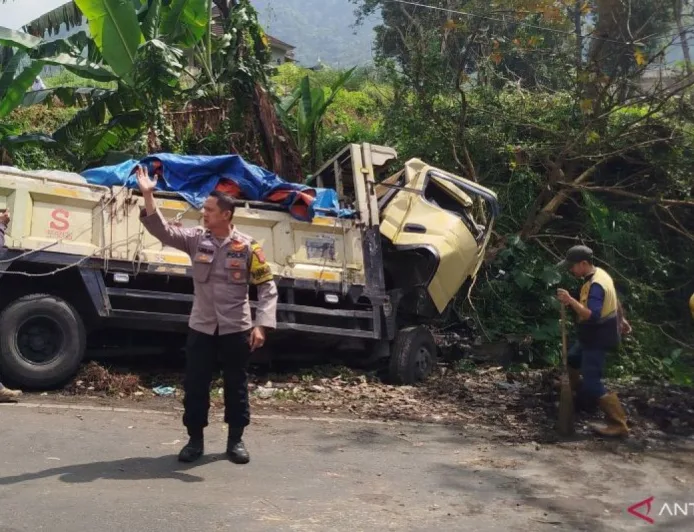 Kecelakaan Truk di Cianjur Tewaskan Sopir, Polisi Masih Selidiki Penyebabnya