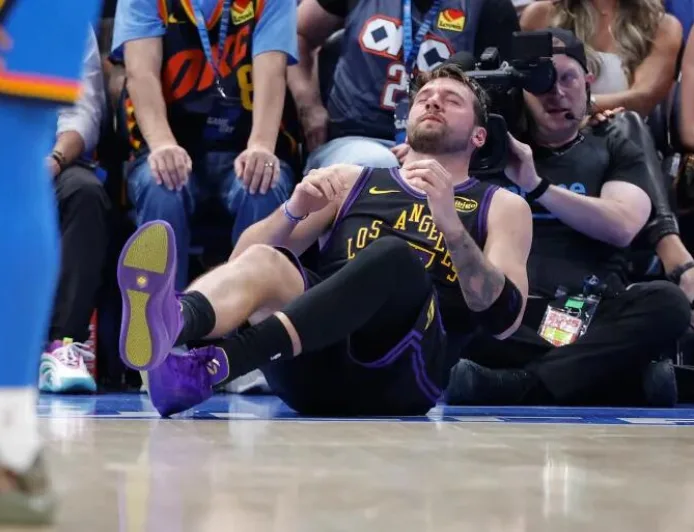 Luka Doncic Cedera Hamstring Kiri, Lakers Terpuruk Lawan Thunder
