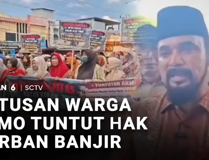 Ratusan Warga Demo Tuntut Hak Korban Banjir, Pemerintah Diminta Bertindak Cepat