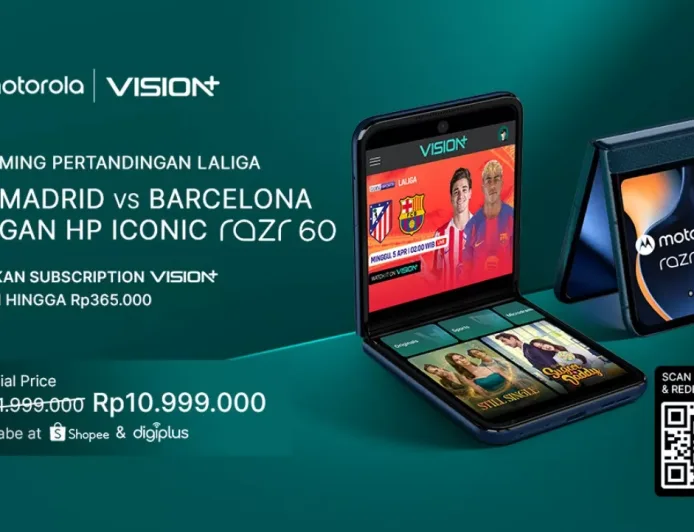 Cara Nonton Live Streaming Atletico Madrid vs Barcelona di Vision+ dengan Mudah