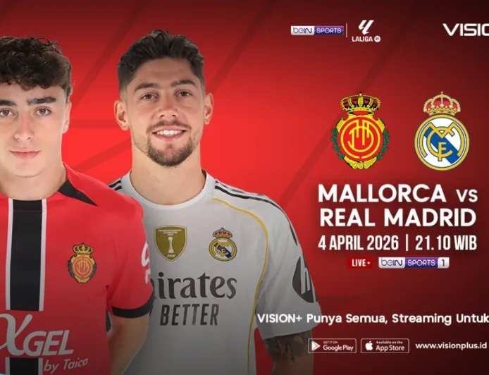 Jadwal dan Link Live Streaming Mallorca vs Real Madrid Liga Spanyol 2025-2026