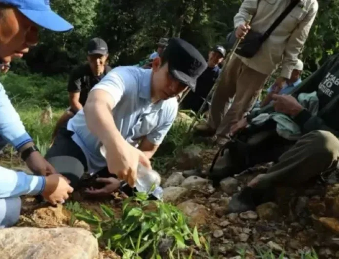 Bupati Lampung Selatan Tinjau Longsor Gunung Rajabasa: Keselamatan Warga Jadi Prioritas