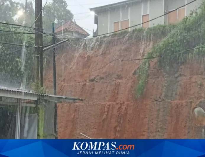 10 Titik Longsor di Tangsel: Rumah Rusak dan Akses Jalan Terputus