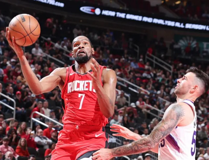 Kevin Durant Antar Rockets Raih Lima Kemenangan Beruntun di NBA 2026