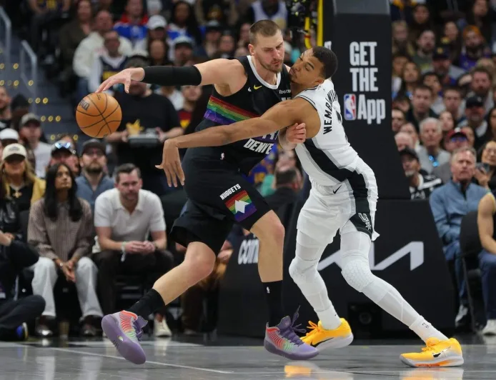 Nikola Jokic Cetak 40 Poin Bawa Nuggets Kalahkan Spurs dan Wemby di Overtime
