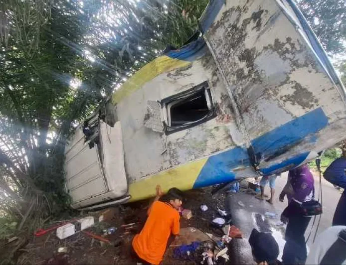Bus DAMRI Kecelakaan di Sanggau, Satu Penumpang Meninggal Dunia