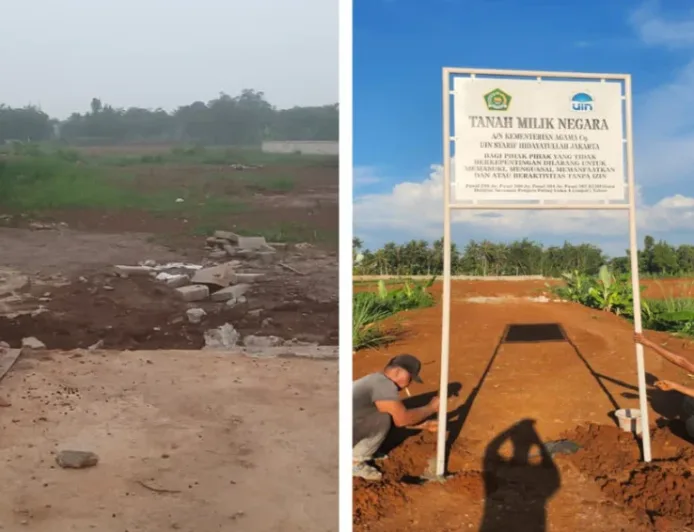 Plang Barang Milik Negara Dicopot, UIN Jakarta Siap Tempuh Jalur Hukum Tegas