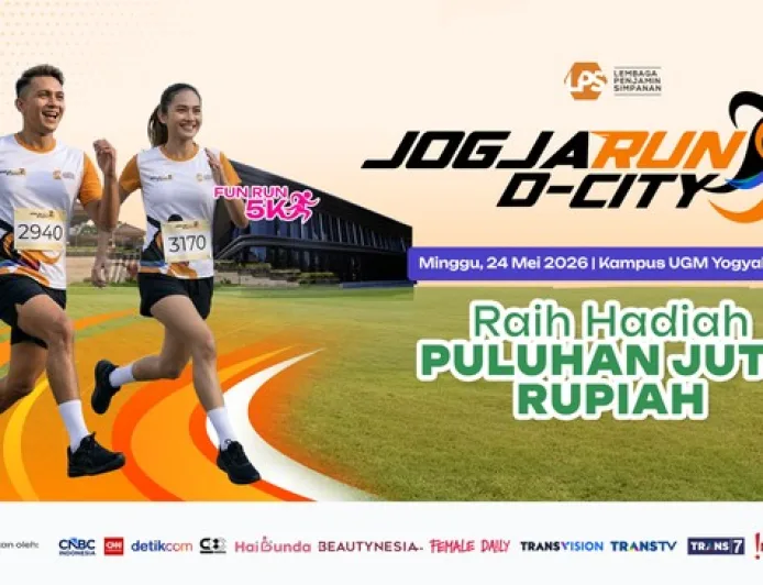Jogja Run D-City 2026: Rute Ikonik, Cara Daftar & Hadiah Puluhan Juta