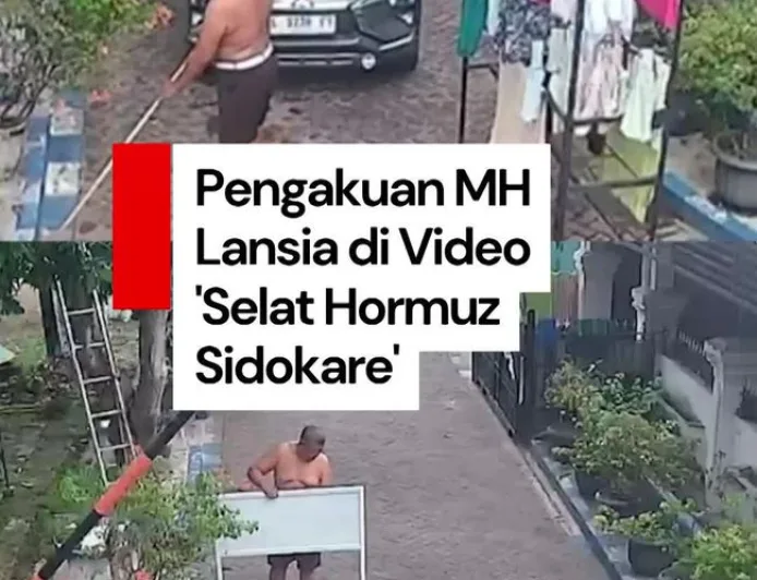 Lansia di Video 'Selat Hormuz Sidokare' Siap Tempuh Jalur Hukum Terkait Penutupan Jalan