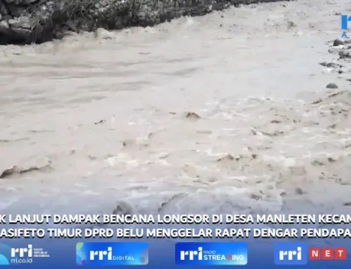 DPRD Belu Segera Tangani Longsor Manleten yang Rusak 5 Rumah Warga