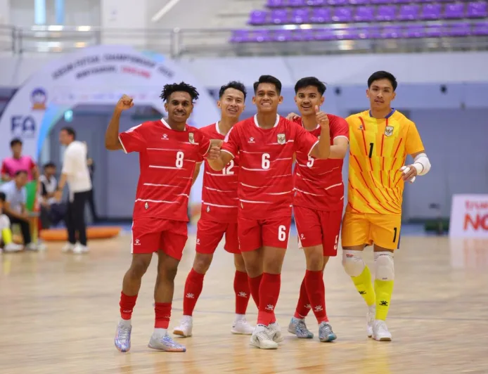 Hector Souto Puas Timnas Futsal Indonesia Menang Telak 7-0 atas Brunei di Piala AFF 2026