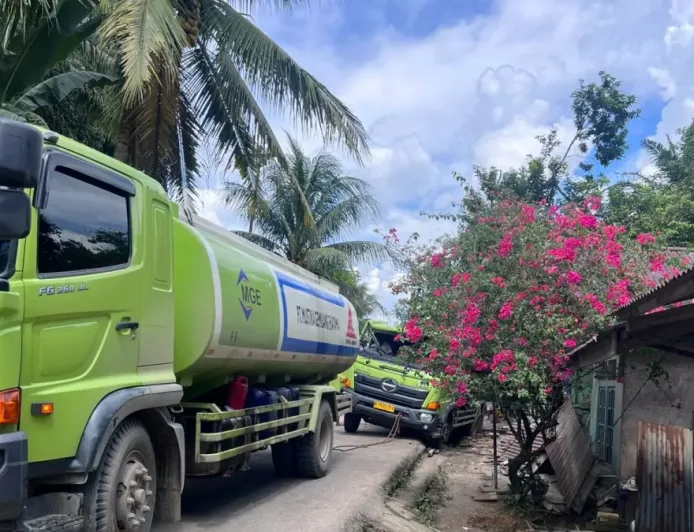 Bus DAMRI Diduga Rem Blong, Sehari Dua Kecelakaan di Penyeladi Sanggau Tewaskan Satu Penumpang