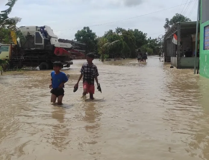 BNPB Catat Banjir Rendam Wilayah Jembrana dan Donggala Awal April 2026