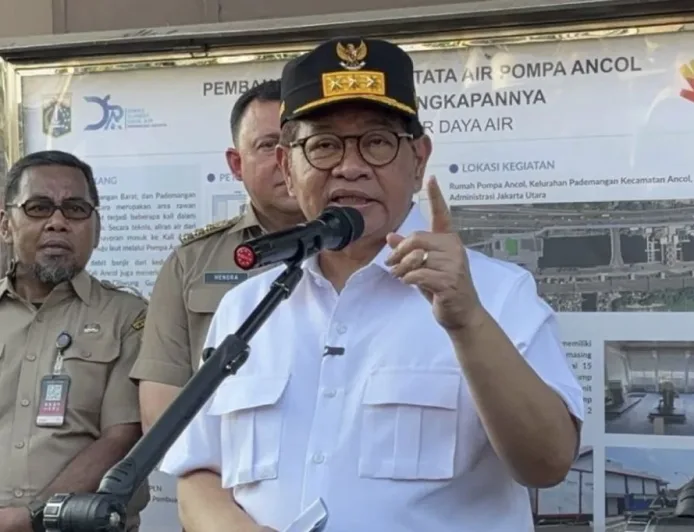 Kapasitas Pompa Air Ancol Ditingkatkan Jadi 40.000 L/detik untuk Kendalikan Banjir Pesisir