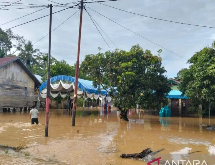 Banjir Luapan Rendam Empat Desa di Aceh Barat, BPBD Turunkan Tim Tanggap Darurat