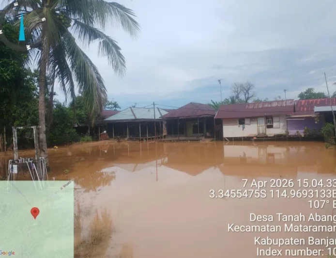 Banjir di Tanah Abang Kalsel Surut, BNPB Waspadai Potensi Banjir Susulan