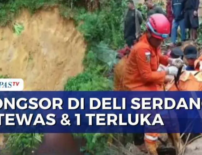 Longsor di Deli Serdang Timpa 9 Rumah, 5 Orang Tewas dan 1 Terluka