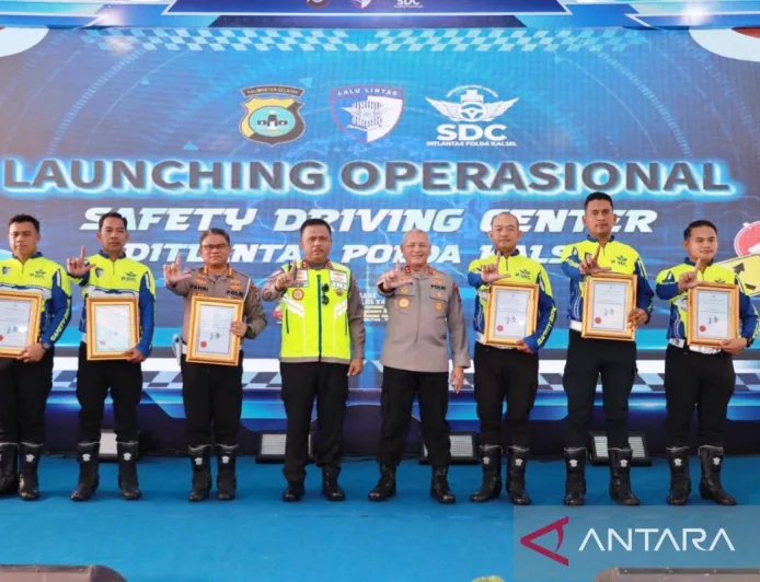 Kakorlantas Polri Sebut Safety Driving Center Dorong Penurunan Kecelakaan di Kalsel