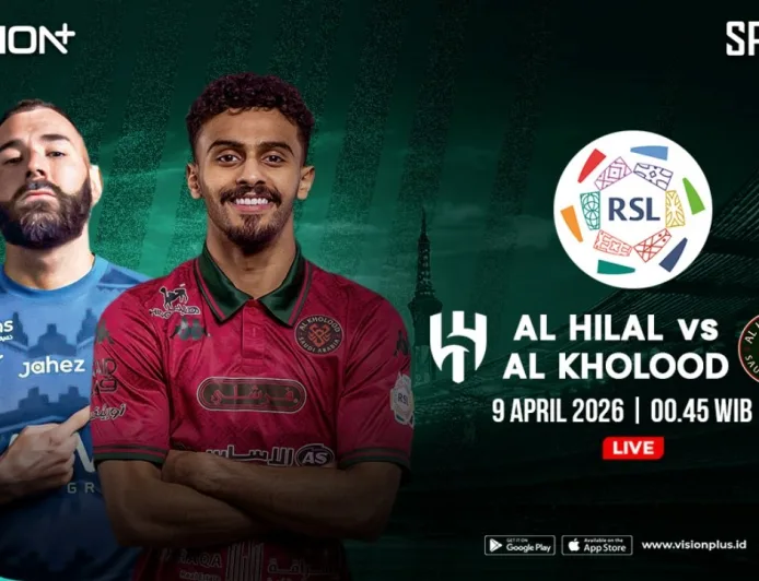 Jadwal dan Link Live Streaming Al Hilal vs Al Kholood Liga Saudi 2026 di Vision+