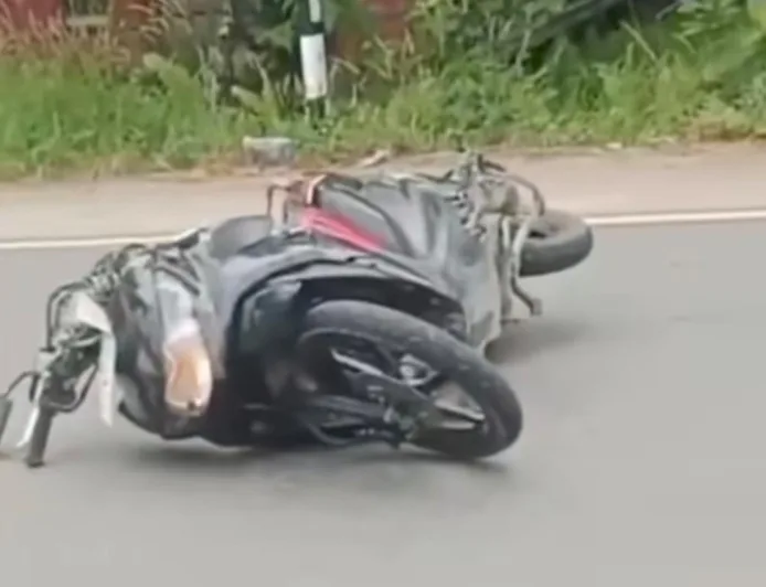 Kecelakaan di Poros Bontang-Sangatta: Pengendara Motor Tewas Usai Tabrak Truk Hindari Lubang