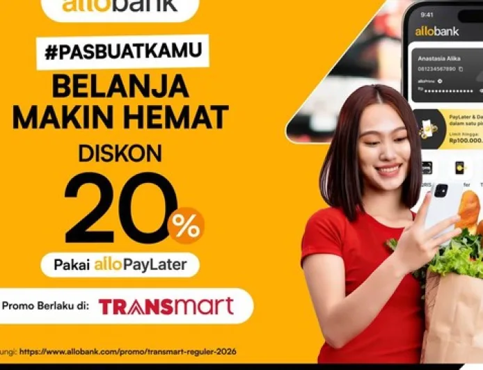 Allo Paylater Transmart: Diskon 20% Belanja Dulu Bayar Nanti, Hemat di Tengah Inflasi
